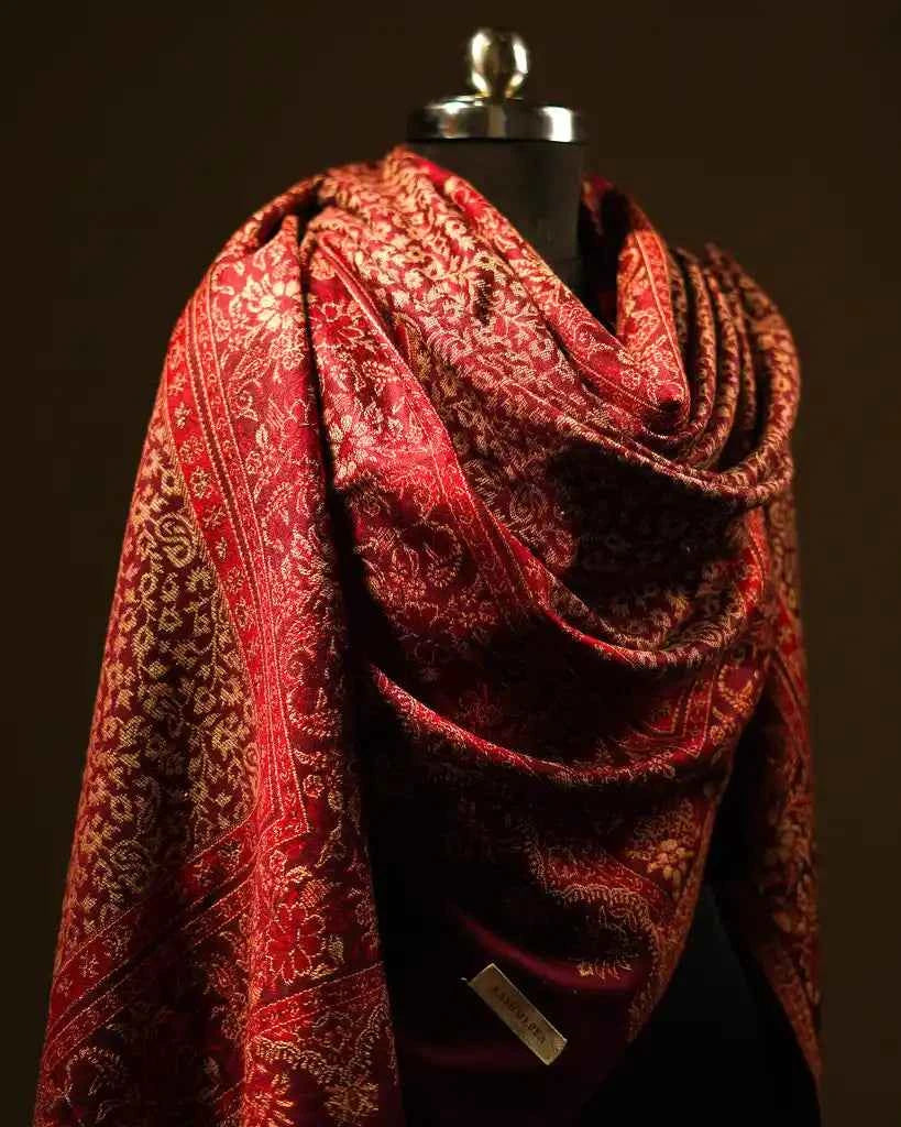 RUBY ELEGANT PAISLEY SHAWL WOMEN