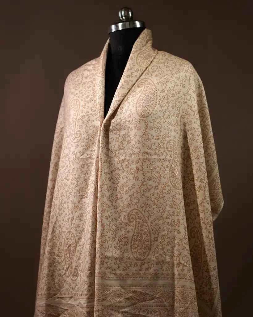 NOIR PAISLEY HERITAGE SHAWL MEN
