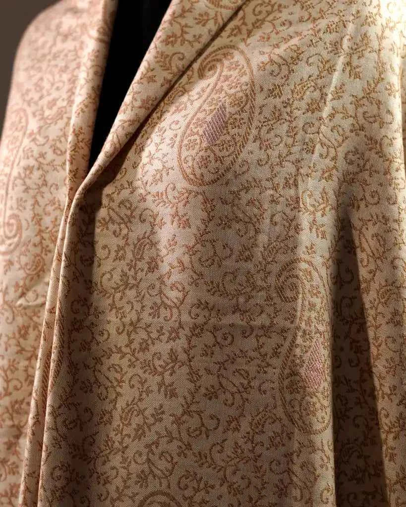 NOIR PAISLEY HERITAGE SHAWL MEN