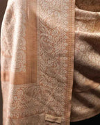 IVORY PAISLEY SHAWL MEN