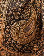 NOIR PAISLEY HERITAGE SHAWL WOMEN
