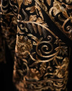 MIDNIGHT GULBAHAR EMBROIDERED STOLE MEN